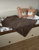 Кровать 190х90 коллекции Умка NEW (ручки - дуб) от Династия Kids