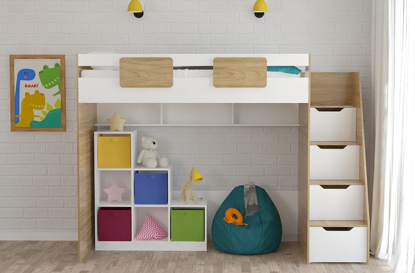 Кровати-чердаки для детской Кровати-чердаки для детской от Династия Kids