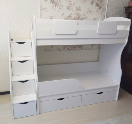 Двухъярусная кровать Альфа МИНИ 160х80  от Династия Kids