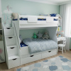 Кровать 2-х ярусная Альфа МИНИ 180х80  от Династия Kids