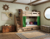 Кровать двухъярусная 180х80 коллекции Фрегат от Династия Kids