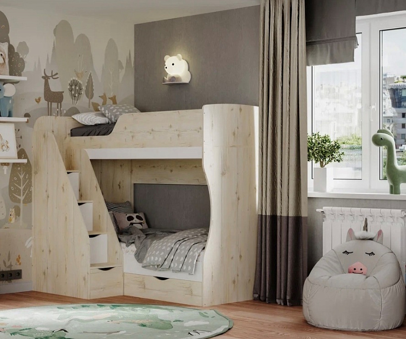 Спальные места 90х200 Спальные места 90х200 от Династия Kids