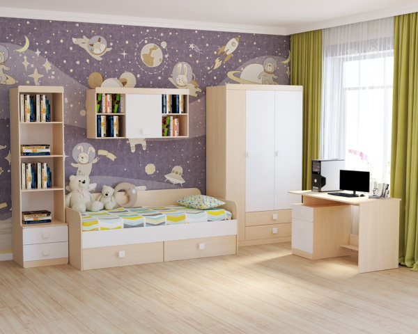 Кровать коллекции Лайт New 200х90 от Династия Kids