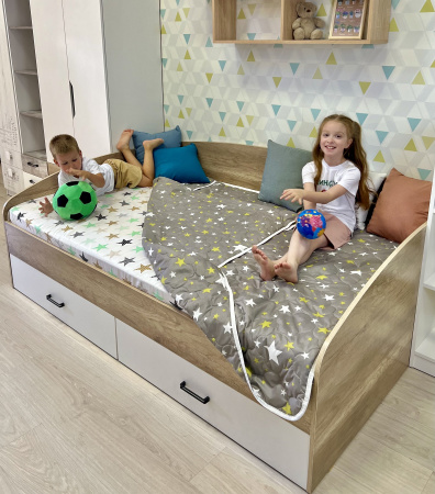 Кровать Твой Стиль 200х120 New от Династия Kids