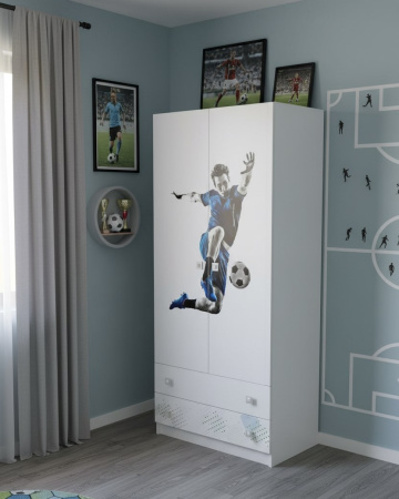 Кровать коллекции Футбол 190х90 от Династия Kids