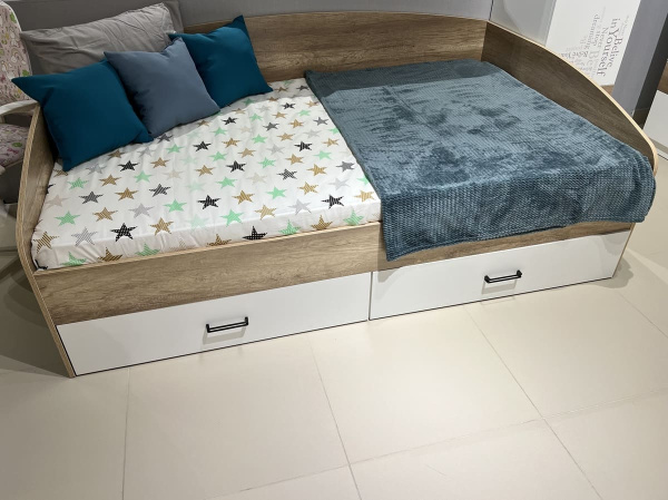 Кровать коллекции Твой Стиль 200х120 New от Династия Kids