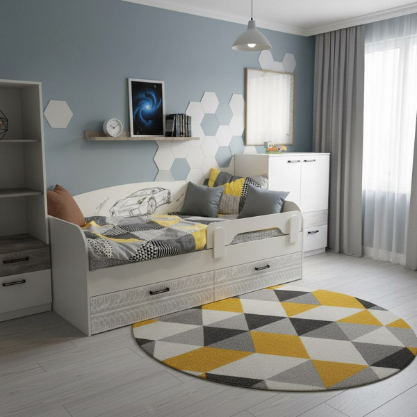 Кровать коллекции Престиж 190х90 (с доводчиками) от Династия Kids