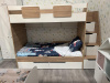 Кровать-чердак Мозаика + кровать Мозаика 190х90 от Династия Kids