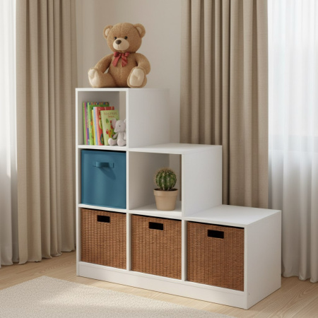Кровать коллекции Норд + шкаф Лайт Лофт + стеллаж  от Династия Kids
