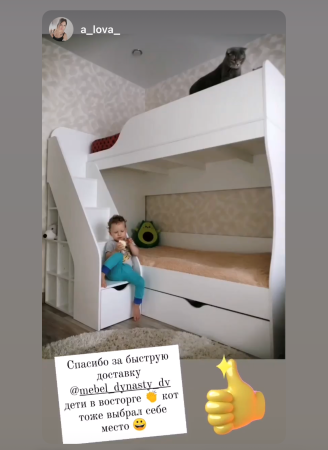 Двухъярусная кровать 180х80 Умка-2  от Династия Kids