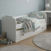 Кровать 160х80 Умка-5 (ручки - дуб) от Династия Kids
