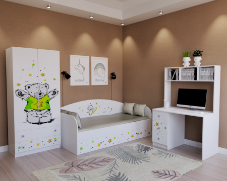Пенал коллекции Тедди от Династия Kids