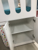Кровать-чердак 160х80 Теремок (цвет белый) от Династия Kids